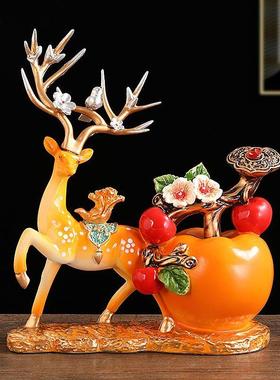 财福鹿轻奢遥控器钥匙收纳