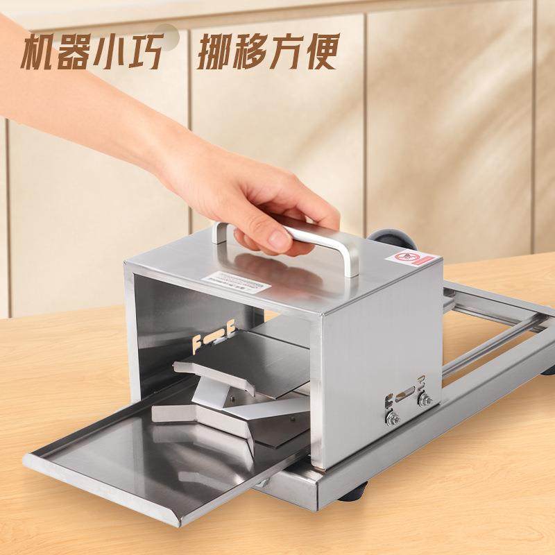 面包切片器手动面包切片机商用厨房工具切贝果面包胚汉堡切割机,淘宝优惠券,粉丝福利购,淘宝优惠卷