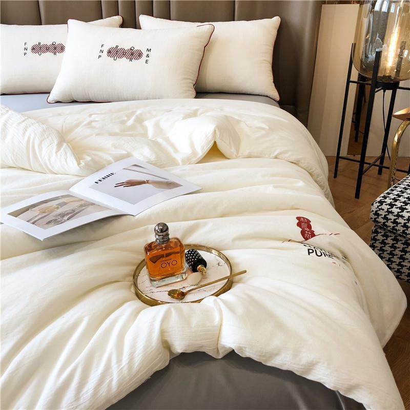 水洗棉ins日式大豆纤维单双人秋冬被芯盖被柔软夏凉被褥子加大棉,淘宝优惠券,粉丝福利购,淘宝优惠卷