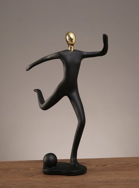 一件代发树脂运动人工艺品摆件橱窗酒柜艺术品摆设摄影拍摄道具