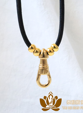 泰国原版佛牌链金属钛钢不锈钢旋转扣鹰嘴扣弹簧扣快拆保色不掉色