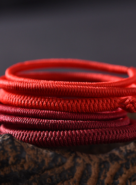 金刚结手链红绳辟男女本命年牛2021细款邪转开运岁太解简约小众