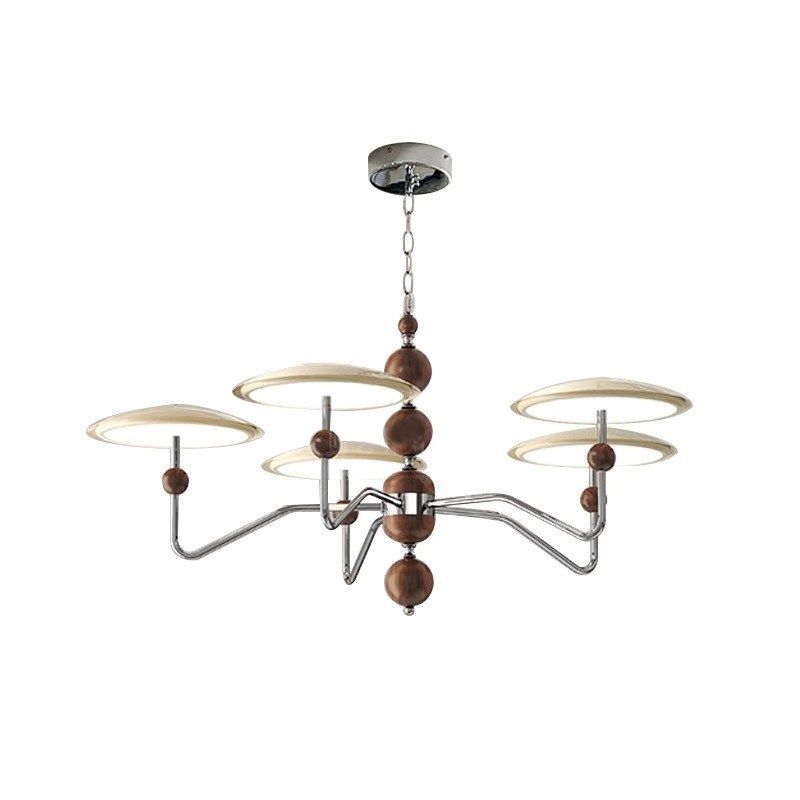 中古风吊灯飞碟星轨法式客厅餐厅灯高端大气现代简约轻奢中古吊灯,淘宝优惠券,粉丝福利购,淘宝优惠卷