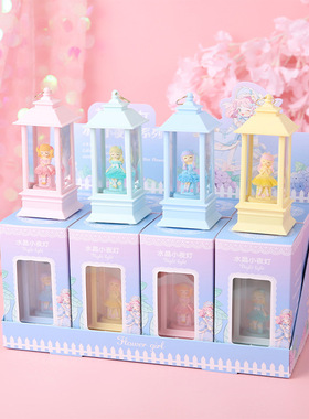 可爱圣诞老人星星灯女生礼物创意桌面摆件小夜灯卧室床头家居装饰