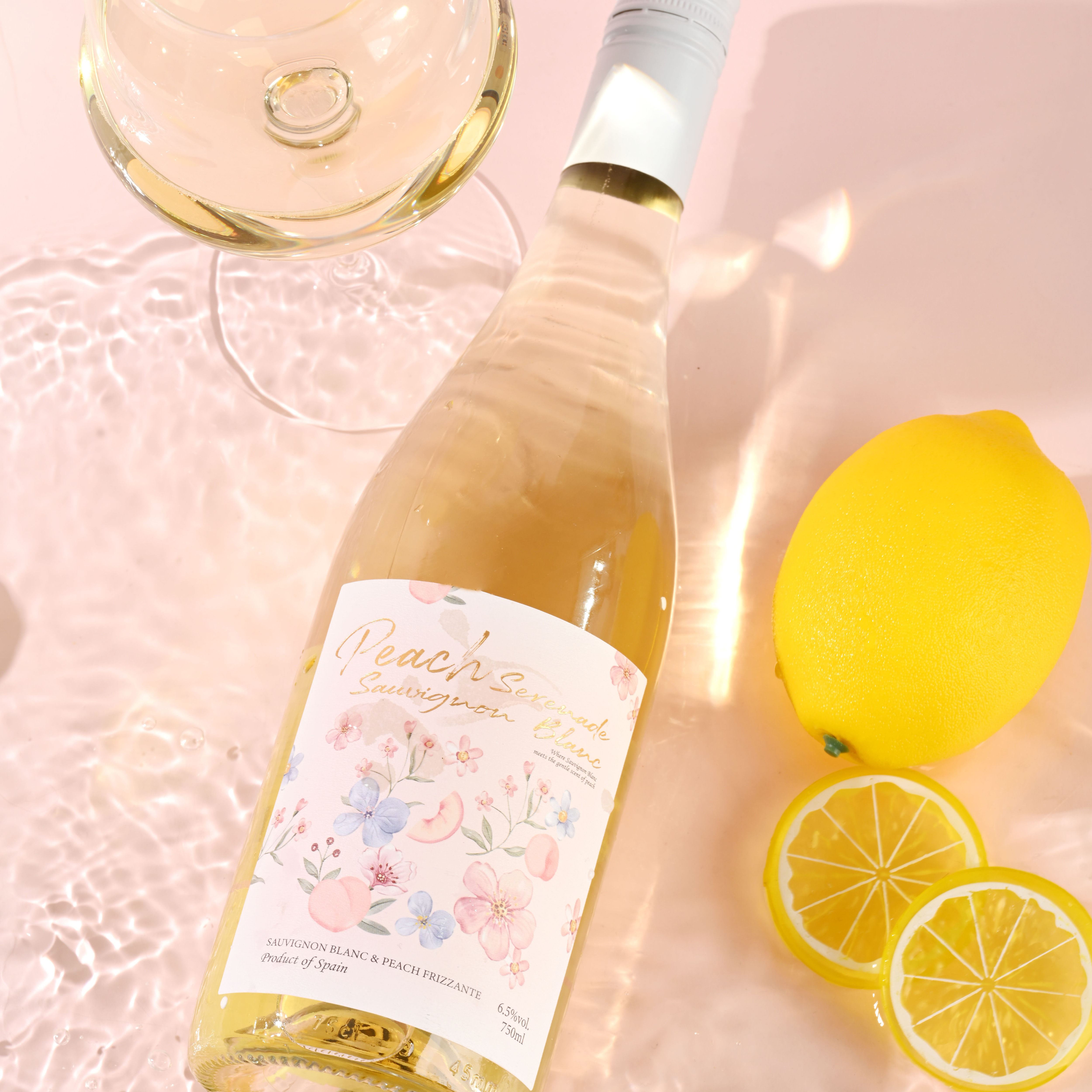 桃子长相思微泡 甜白葡萄酒 送帆布包 高颜值女生微醺低度甜酒,淘宝优惠券,粉丝福利购,淘宝优惠卷