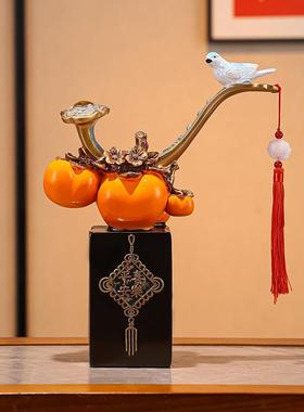 事事如意大象招财摆件玄关酒柜客厅装饰品乔迁新居礼品家居高级感