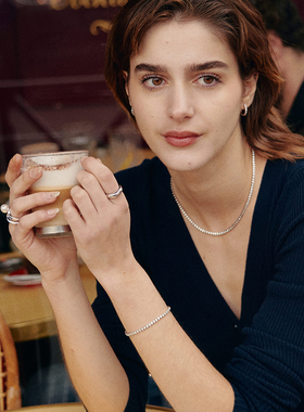 LMLAGOMIST砂糖网球项链小众