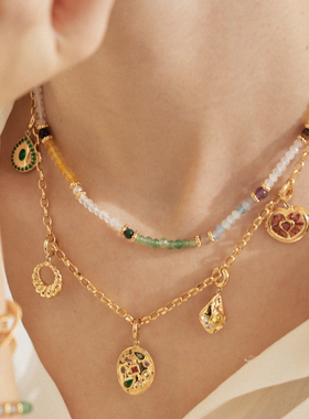 新年礼物高级感轻奢小众吊坠素链