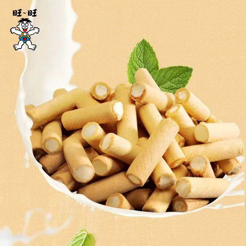旺旺夹心蛋卷旺仔休闲零食