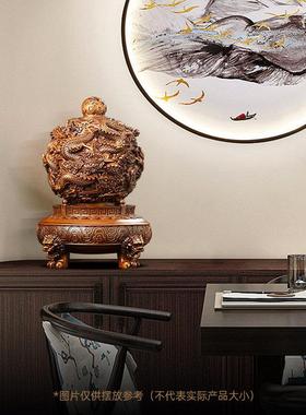 九转乾坤鼎摆件中式招财客厅老板办公室装饰品公司店铺开业礼物