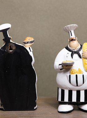 厨师壁挂装饰品摆件面包店蛋糕店墙面挂式摆设西餐厅墙上装饰摆件