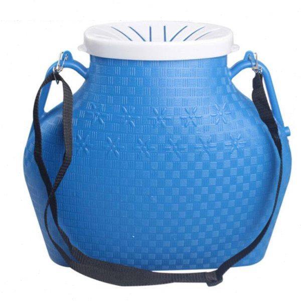 加厚塑料鱼篓鱼护仿竹编活鱼泥鳅黄鳝大闸蟹桶网篓背带带手提背篓,淘宝优惠券,粉丝福利购,淘宝优惠卷