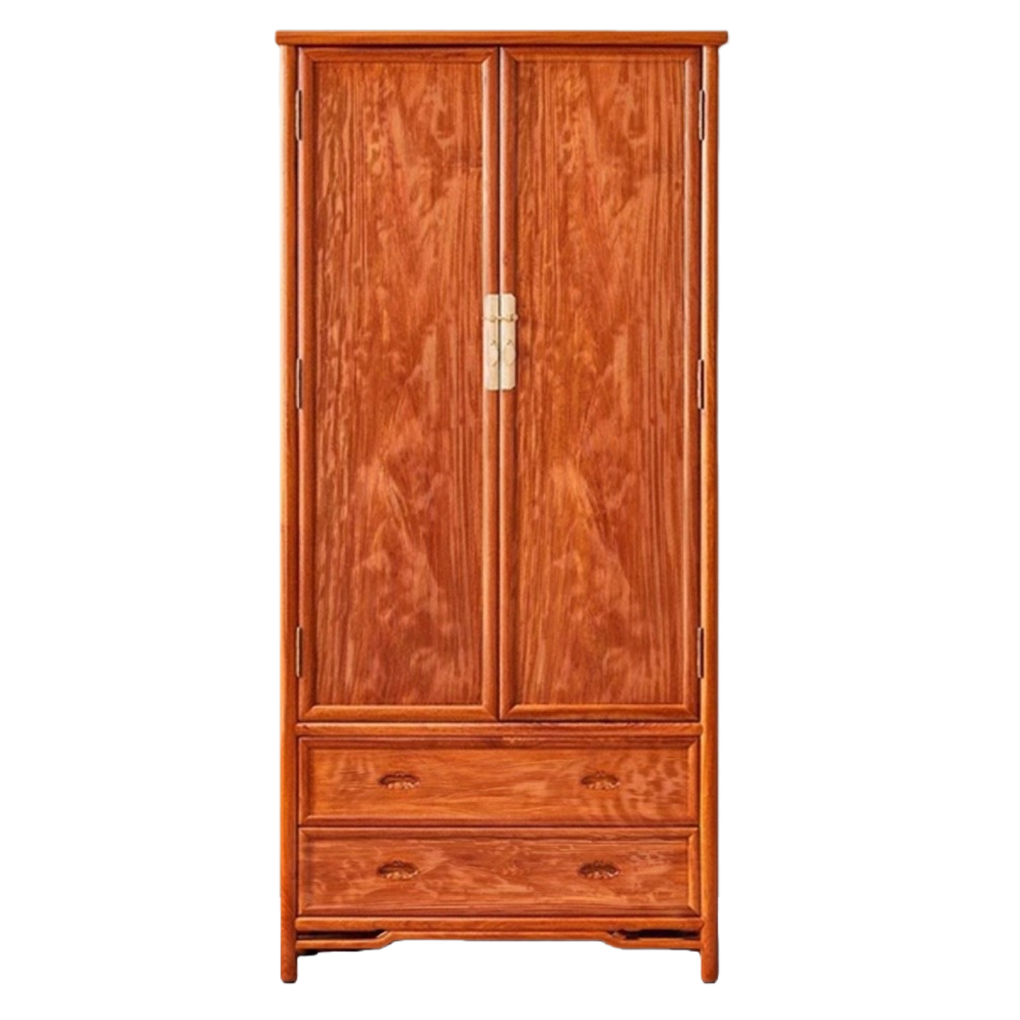 缅甸花梨木大果紫檀二门衣柜红木新中式家具卧室大衣柜储物柜衣橱,淘宝优惠券,粉丝福利购,淘宝优惠卷