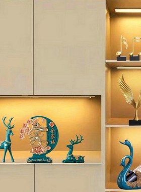 现代简约创意时尚客厅酒柜装饰品电视柜饰品摆件样板房办公室摆设