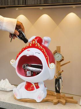 2023新款兔子钥匙收纳摆件客厅入户玄关装饰桌面摆放送朋友礼物
