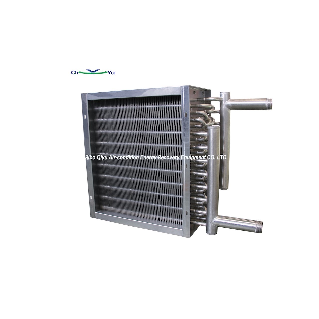 蒸汽加热盘管 空气散热器 热交换器 不锈钢管套铝翅片结构热回收,淘宝优惠券,粉丝福利购,淘宝优惠卷