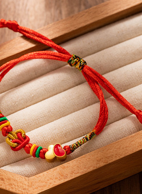 端午五彩绳手链福袋33
