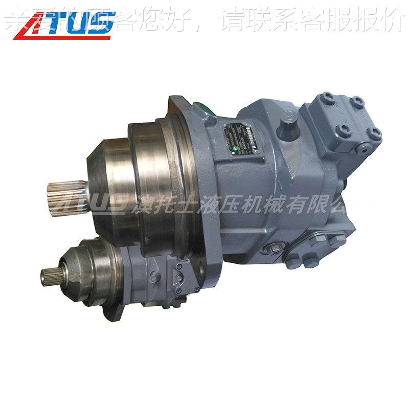 A6VE107卡彼特勒斜4轴变量液压马达柱塞ASV达马R90212492行走马达 - 图3