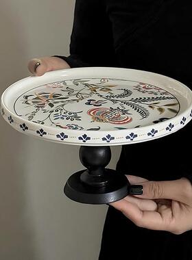 入户玄关钥匙收纳托盘客厅陶瓷装饰品摆件置物架家居好物礼物可爱