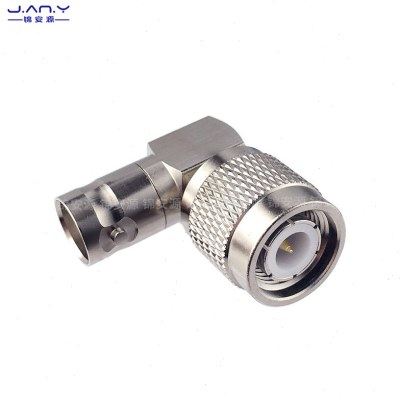 纯铜直角TNC转BNC弯头 RF射频同轴L型公母互转 90度L12转Q9连接器,淘宝优惠券,粉丝福利购,淘宝优惠卷