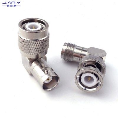 纯铜直角TNC转BNC弯头 RF射频同轴L型公母互转 90度L12转Q9连接器,淘宝优惠券,粉丝福利购,淘宝优惠卷