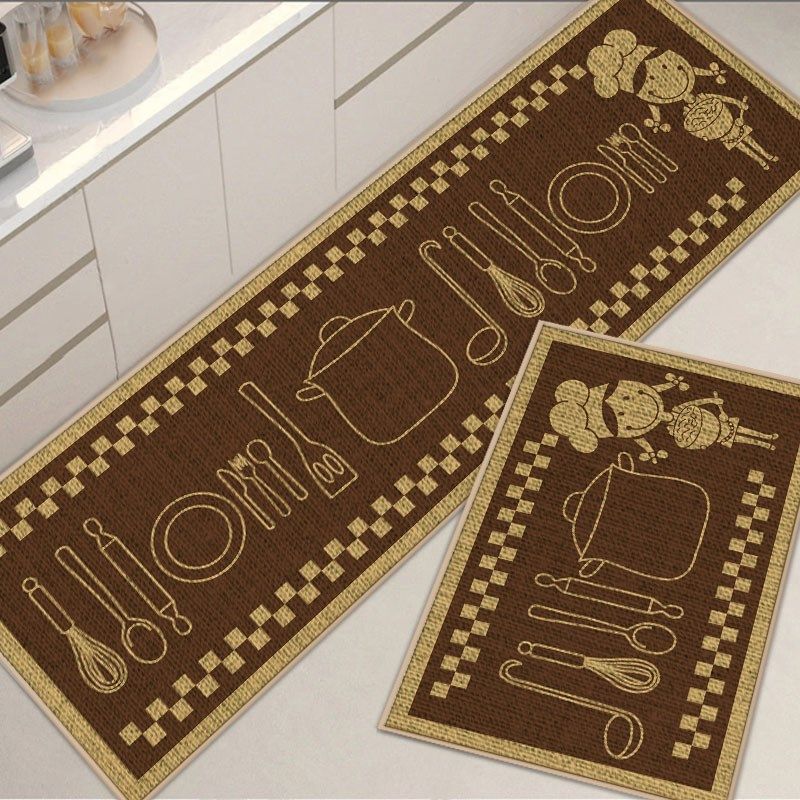 亚麻地垫橡胶吸水地垫进门客厅耐脏垫子浴室防滑脚垫厨房抗污地垫,淘宝优惠券,粉丝福利购,淘宝优惠卷