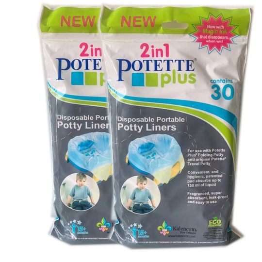 potettegplus儿童马桶清洁袋尿袋一次应急尿通用移动马桶专用垃圾