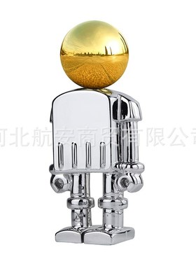 现代简约创c意树脂抽象雕塑摆件样板房售楼处桌面软装饰品工艺品