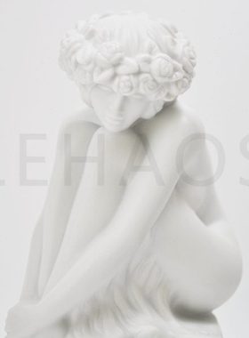 处女座！现代简约 陶瓷十二星座装饰摆件 Virgo 摆件 礼物礼品