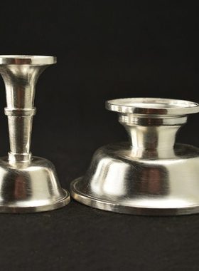 银护法杯室内家用八供杯供果杯供酒糖果银供杯摆件