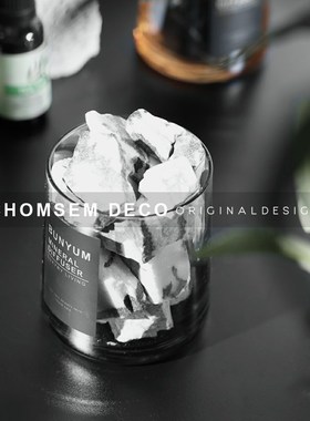 现代创意玻璃杯香薰饰品模型房间B饰品家卧室书房客厅浴室扩散器