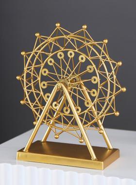 轻奢高档摩天轮酒柜摆件家居装饰品客厅办公室桌面创意卧室氛围感