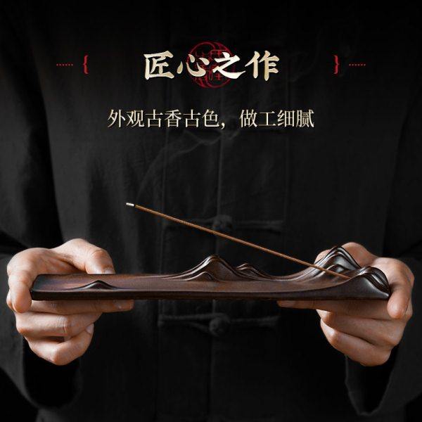 千里江山线香插香炉熏香檀香炉家用室内香座香陶瓷香插香薰炉盘香,淘宝优惠券,粉丝福利购,淘宝优惠卷