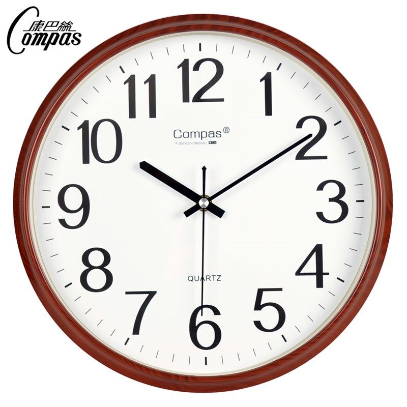 康巴丝新款钟表挂墙时尚钟表挂钟客厅家用餐厅时钟桌面简约石英钟,淘宝优惠券,粉丝福利购,淘宝优惠卷