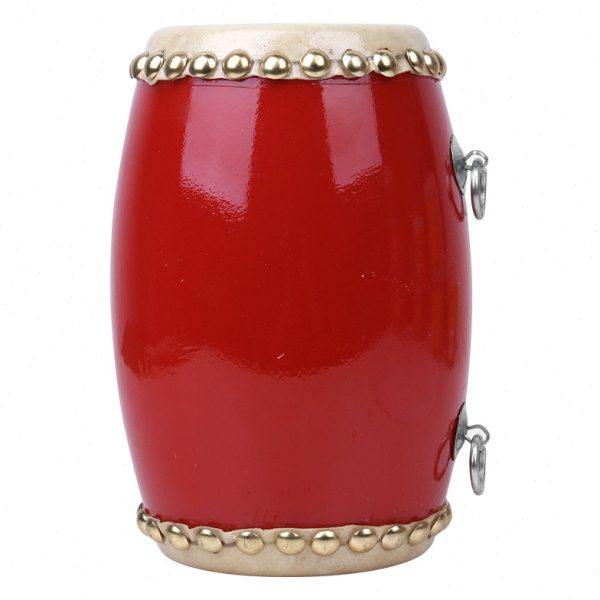 牛皮腰鼓9/12/14/15cm儿童大人送腰鼓鼓棒红绸带全套广场舞幼儿园,淘宝优惠券,粉丝福利购,淘宝优惠卷