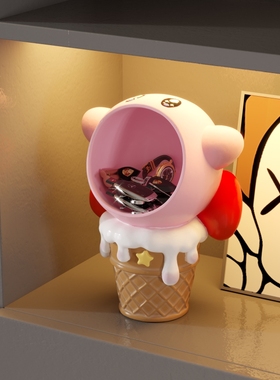 星之卡比玄关入户门口进门放钥匙收纳托盘置物S架家居装饰品摆件