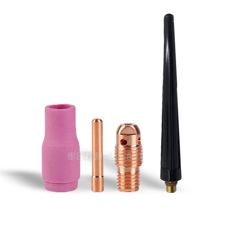 wp-9瓷嘴wp9f wp20氩弧焊焊枪瓷头冷焊机wp20f瓷嘴 焊把配件瓷咀 - 图2