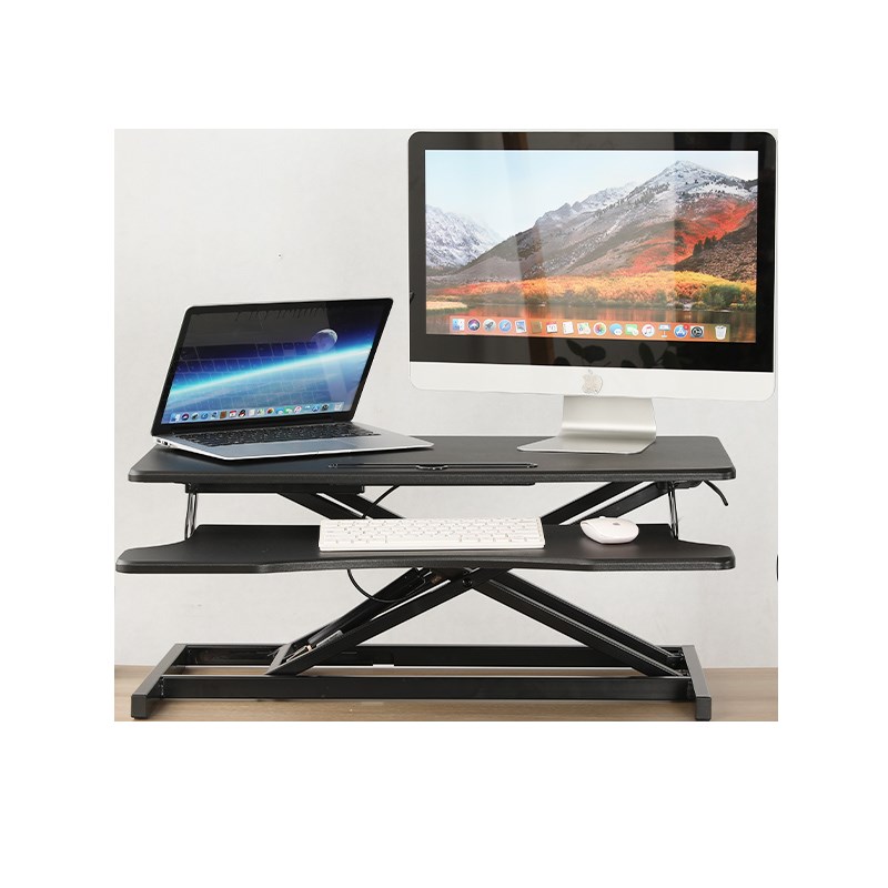 台式电脑桌折叠桌面升降支架增高架站立式笔记本显示器工作台面 - 图3