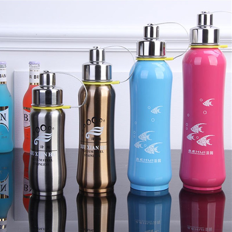 户外大容量不锈刚保温保冷杯儿童防漏水杯子学生便携水壶1000ml - 图1