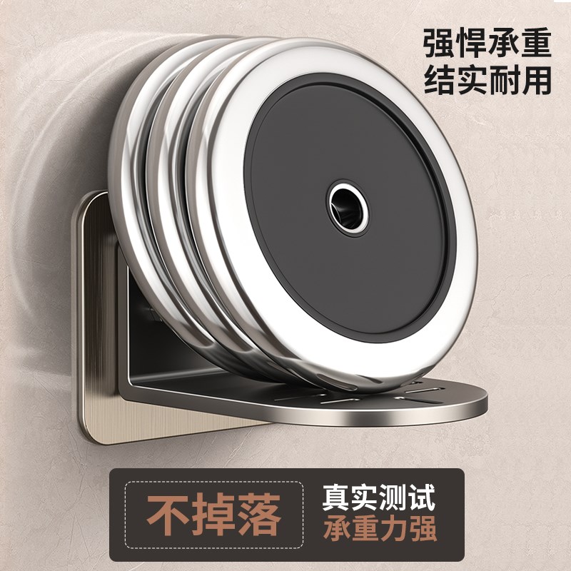 摄像头支架免打孔室内监控家用墙上置物架路由器收纳放置架子托架 - 图3