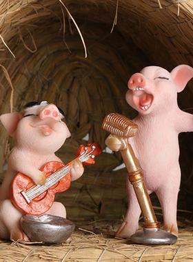 梦想猪摆件励志礼品仿真动物学生生日礼物学习小学初中生激励加油