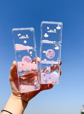 长方阶梯滴d漏桌面入油摆件生日礼物可爱少女心油漏解压液体计时