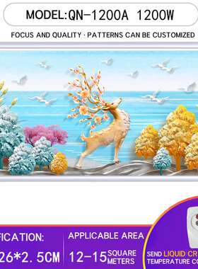 碳晶墙暖电暖气立式壁挂两用碳晶电暖器石墨烯取暖碳纤维电暖器