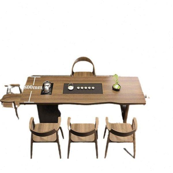 现简约实木茶桌原木茶几大板禅意功夫茶台客厅民宿接待茶桌椅,淘宝优惠券,粉丝福利购,淘宝优惠卷