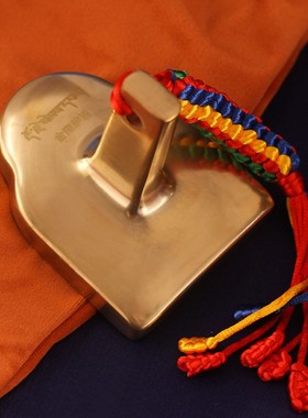 西藏黄铜b金刚萨埵来随身擦擦模像泥覆制工具清图案家用客厅摆件