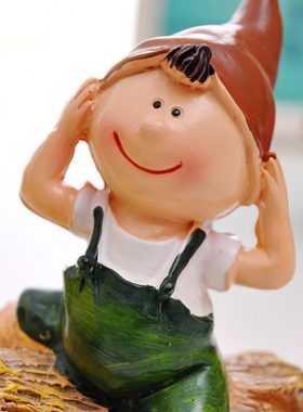 田园家居饰品创意树脂工艺品小摆设书房桌面摆件个性少女生日礼物