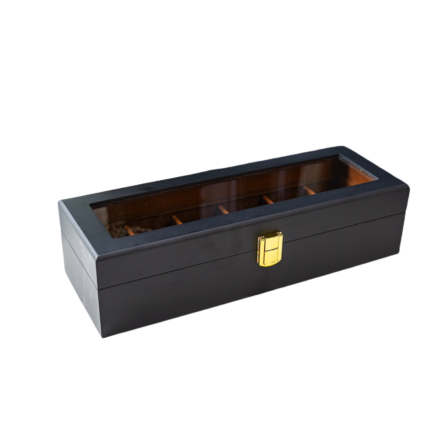 新款6位喷漆手表盒 高档男士腕表收纳盒时尚女储物盒防尘带盖多格,淘宝优惠券,粉丝福利购,淘宝优惠卷