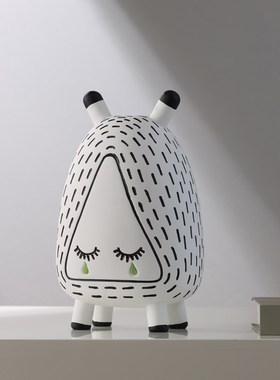 现代轻奢客厅酒柜装饰品玻璃柜壁龛陈设新家电视柜装饰摆件高级感