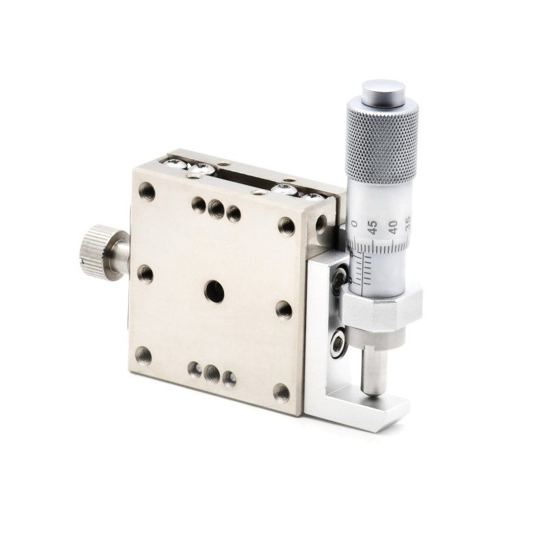 精密型X轴手动位移台EJE01-25 40 60 80 100/E-XSG25 40 60 80 - 图2