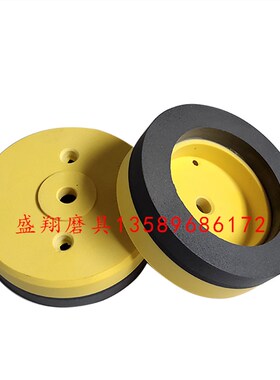 玻璃岩板树脂轮磨边机精磨轮抛光轮石材全齿树脂轮高速双边机磨轮